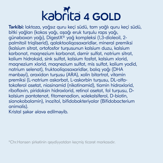 Kabrita<r></r> 4 GOLD