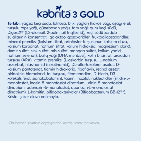 Kabrita<r></r> 3 GOLD