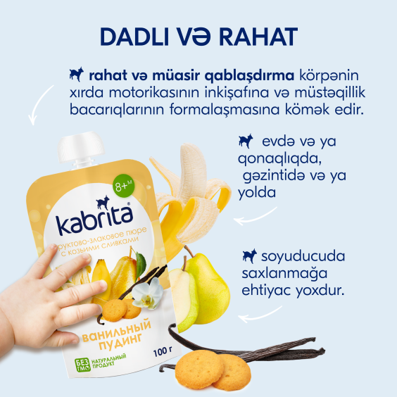 Kabrita<r></r> Vanilli pudinqi