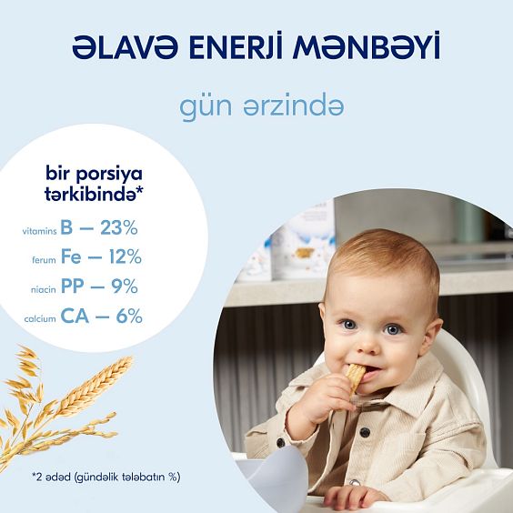 Kabrita<r></r> Uşaq peçenyeləri buğdali keçi südü ilə