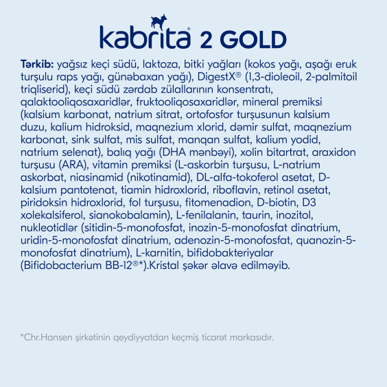 Kabrita<r></r> 2 GOLD